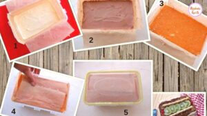 Ice-cream cake recipe all steps
